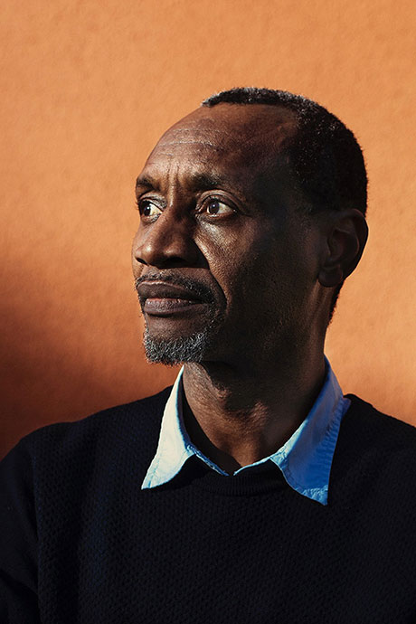 Portrait of Dani Kouyaté by Susanne Walström, Uppsala 2017