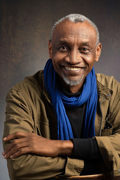 Portrait of Dani Kouyaté by Odile Motelet, Île d'Oléron 2025