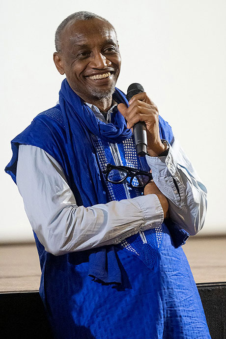 Portrait of Dani Kouyaté at the International Francophone Film Festival of Namur, October 2025